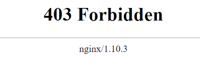 Error 403