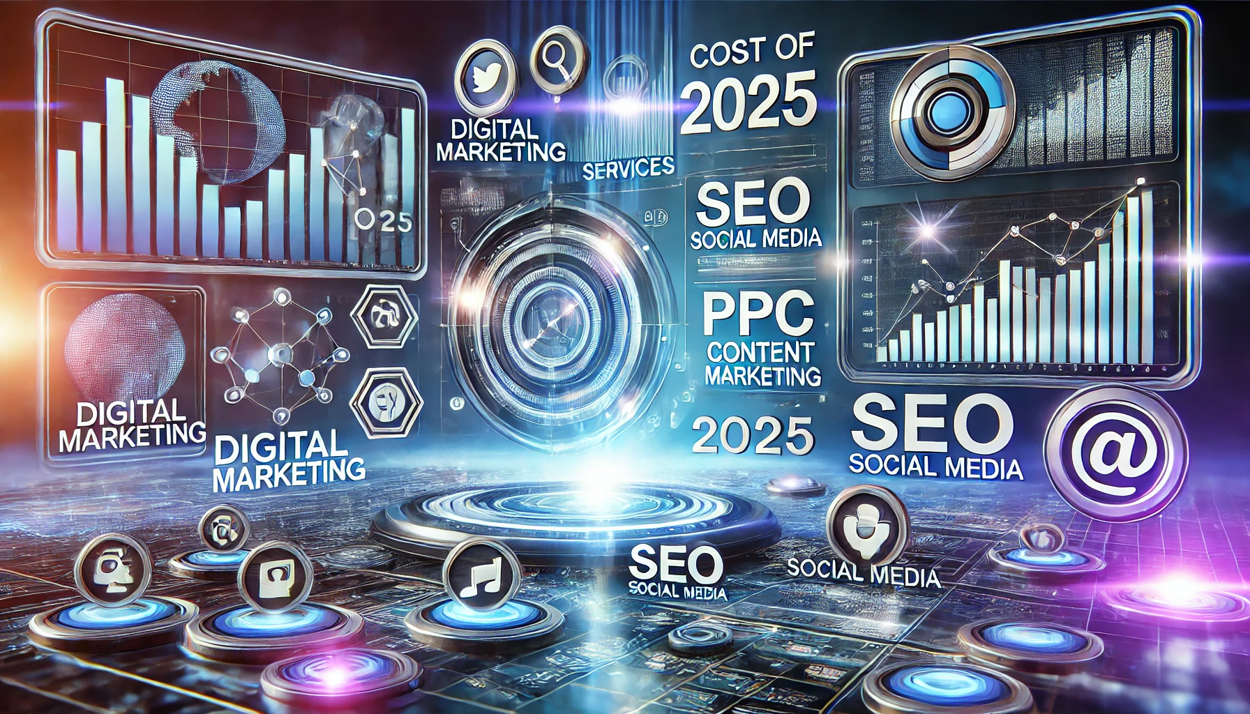 قیمت خدمات دیجیتال مارکتینگ 2025 + آپدیت امسال | فیبی‌لند
